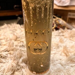 Gold Glitter Bluetooth Tumbler
